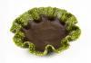 Cestino di croccante Fiore 500 verde con cioccolato